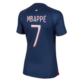 Paris Saint-Germain Kylian Mbappe #7 Hemmatröja Dam 2023-24 Kortärmad